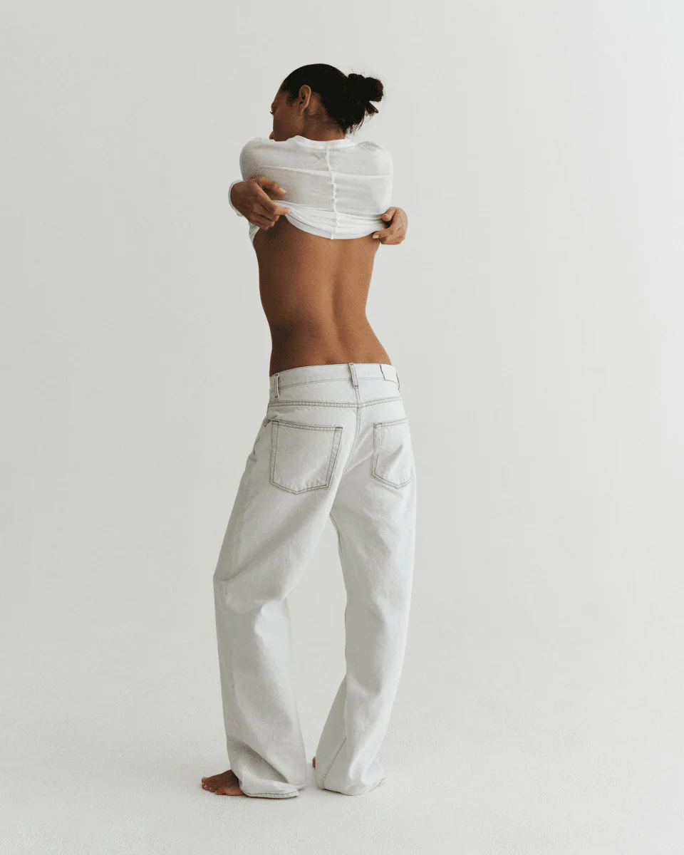 Beverly Relaxed Jean | Cloud - Image 4
