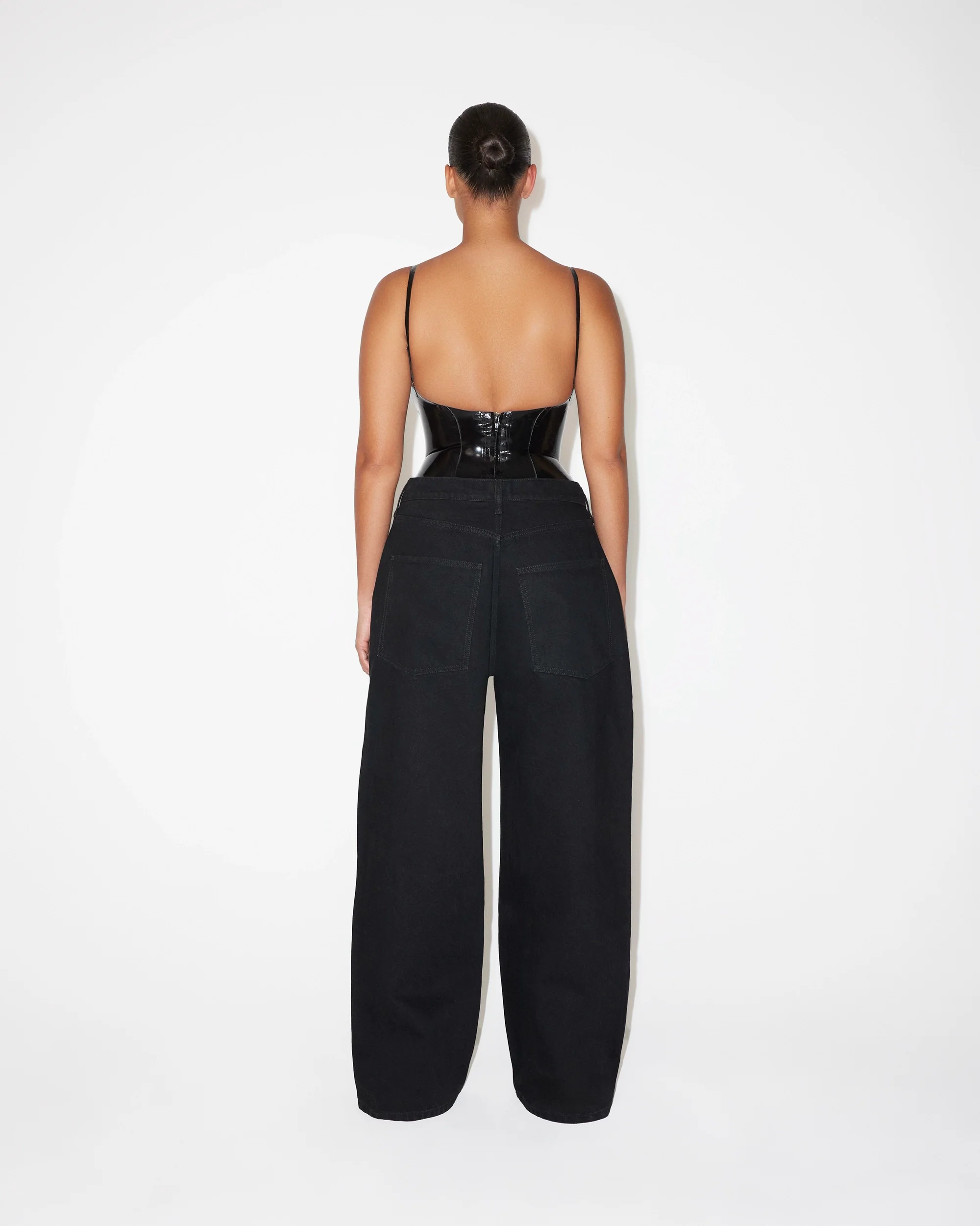 Classic Low Rise Denim | Black - Image 10