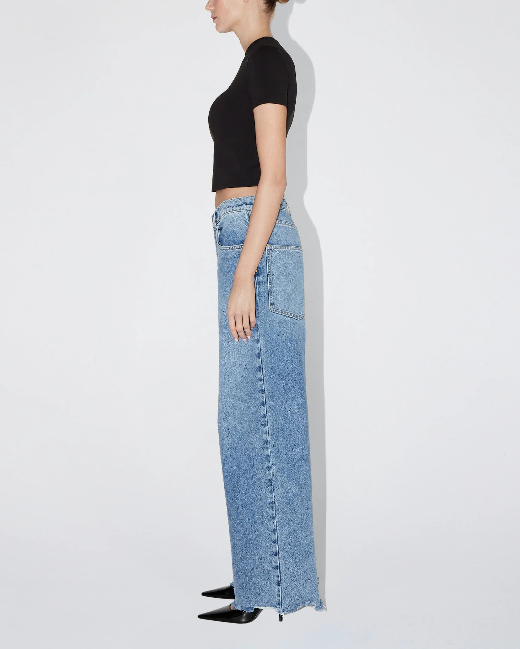 Classic Low Rise Denim | Light Wash - Image 15