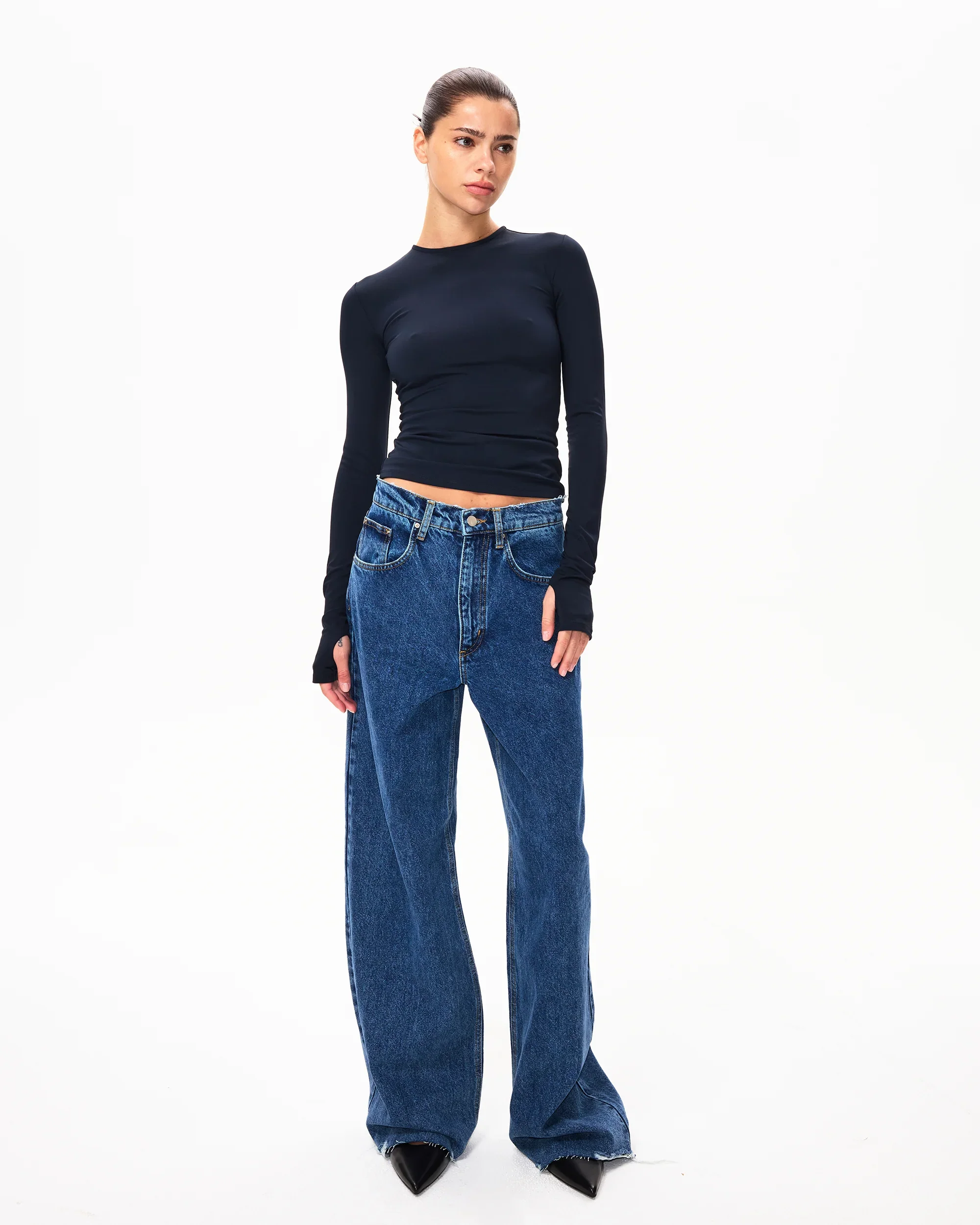 Classic Low Rise Denim | Medium Wash - Image 10