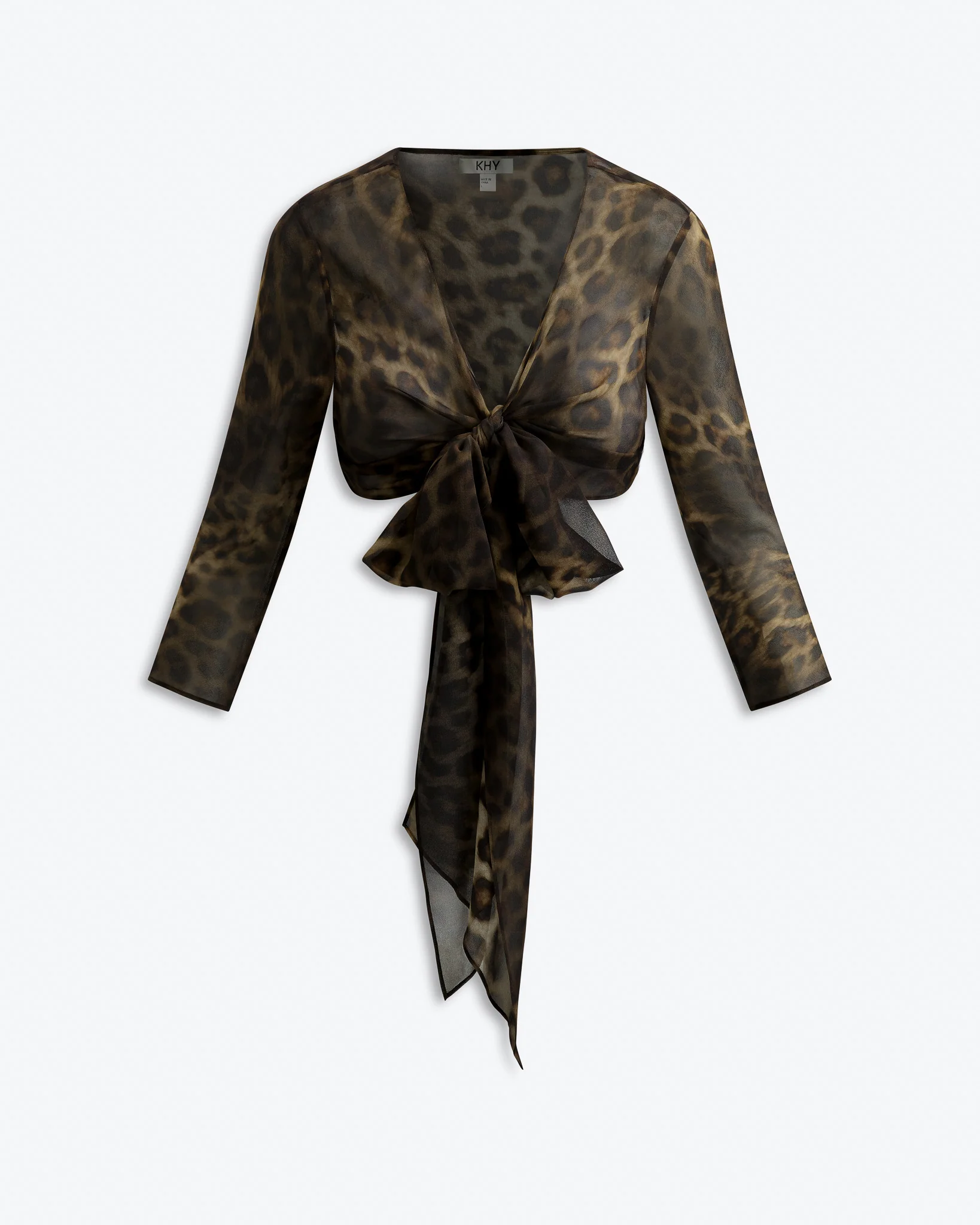 June Silk Tie Top | Leo - Image 4