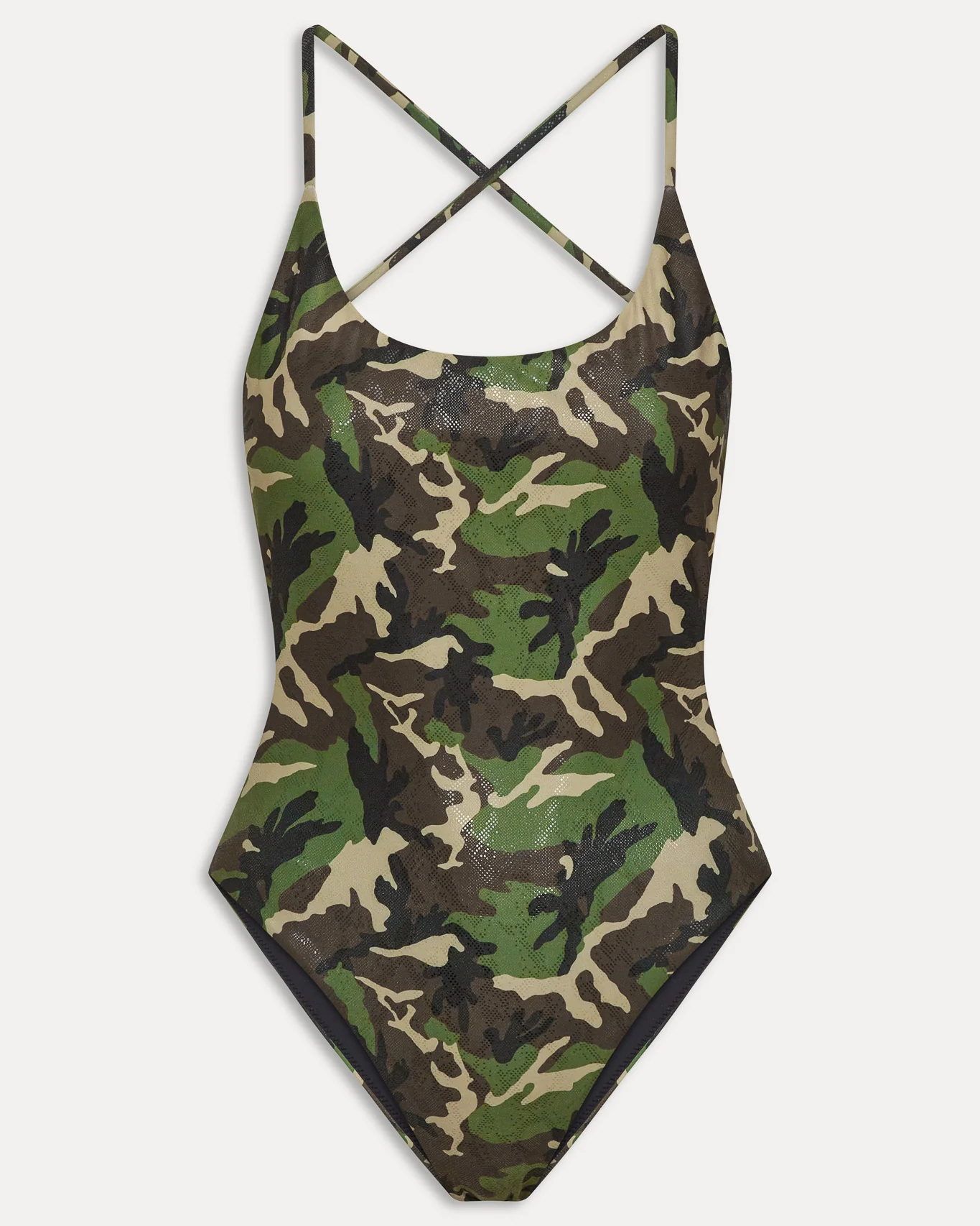 La Plage Foil One Piece | Camo Print - Image 4