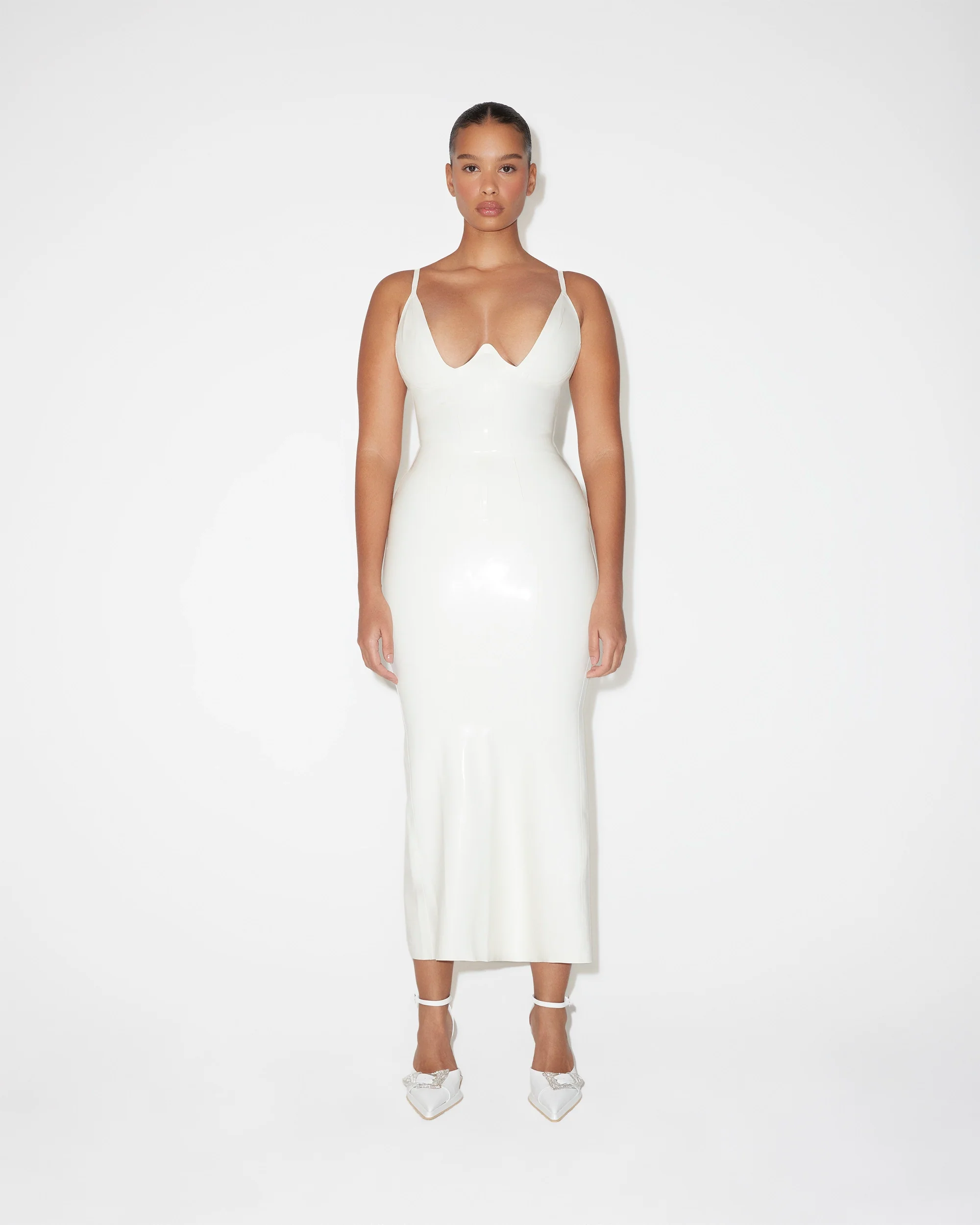 Latex Plunge Tank | Bone - Image 4