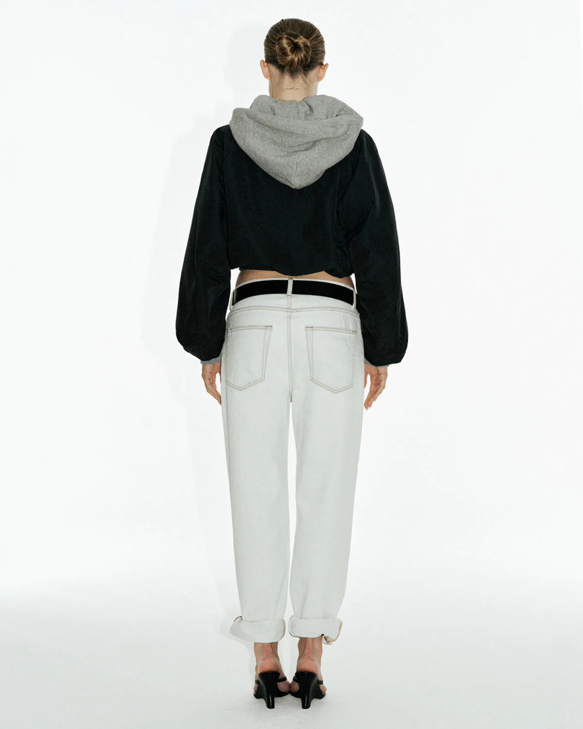 Laurel Bomber | Washed Black - Image 5