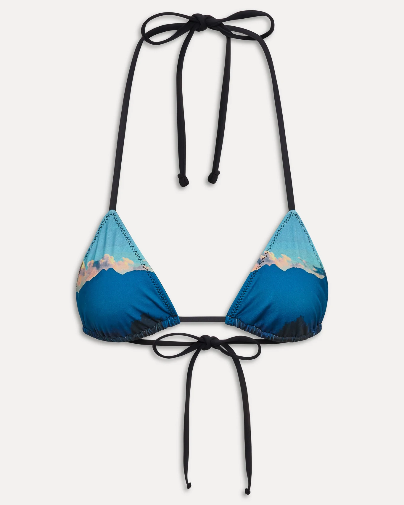 Nick String Triangle Bikini Top | Malibu Sunset - Image 5