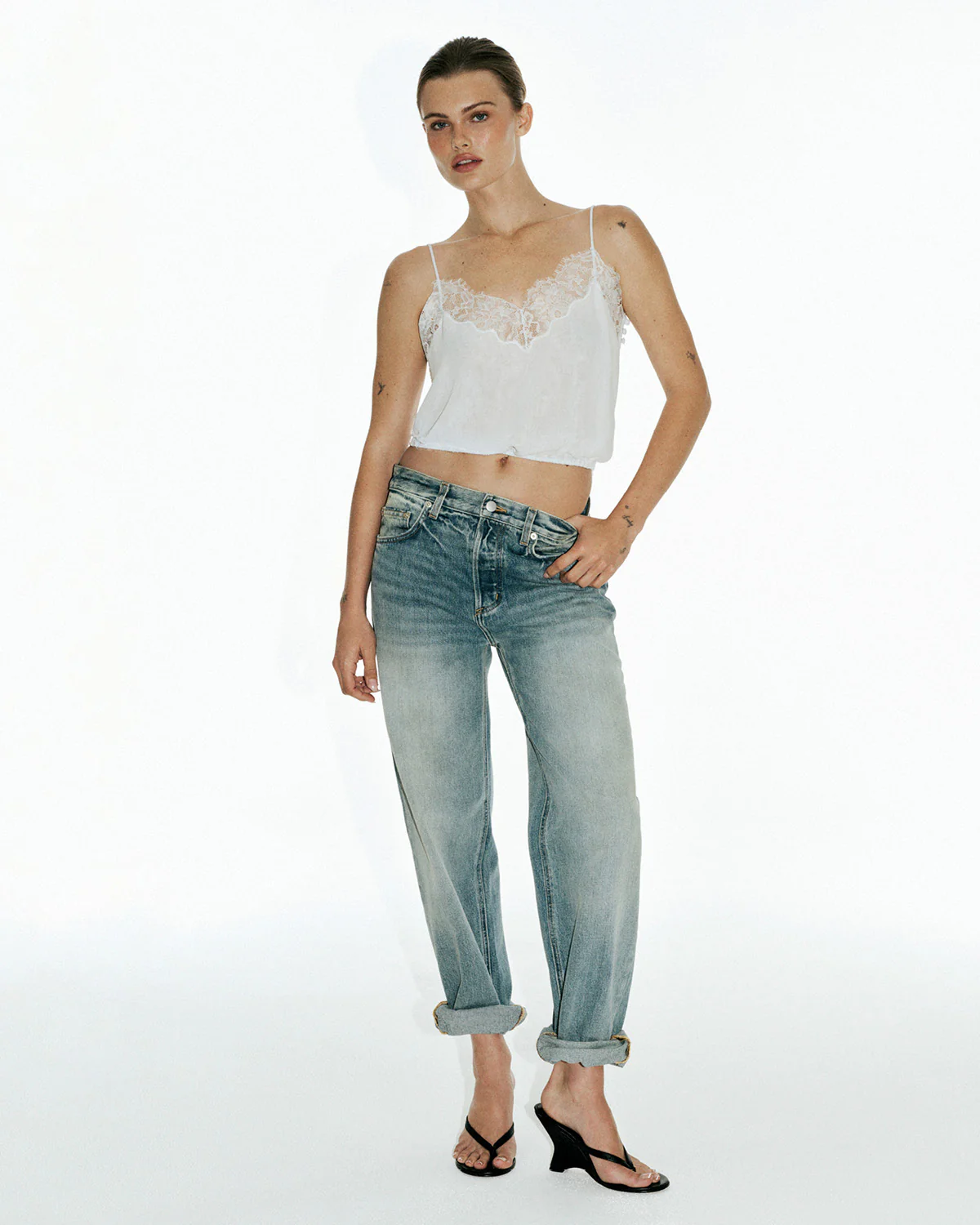 Paloma Silk Cami | Seafoam - Image 4